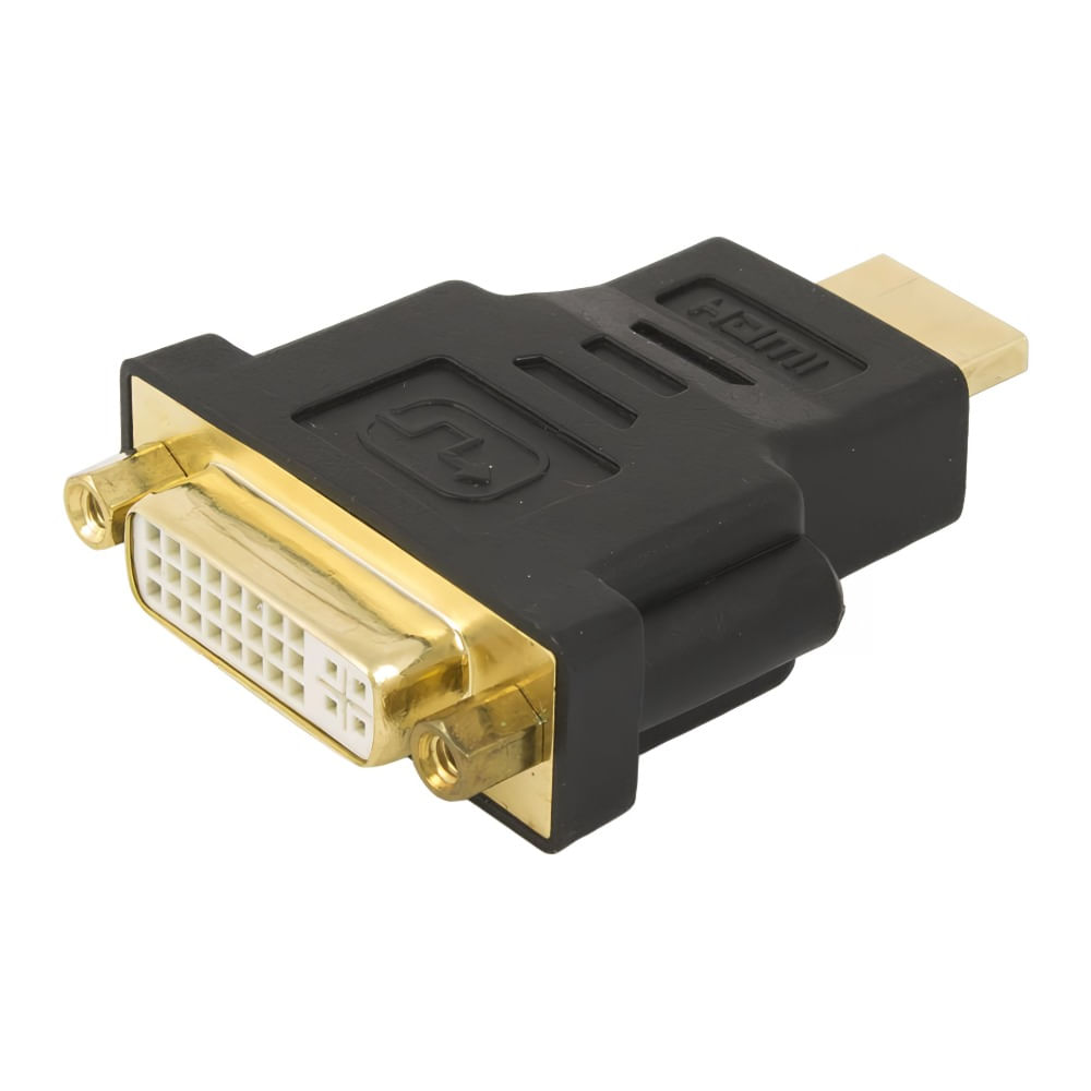Adaptador HDMI Macho x DVI Fêmea (24+5)